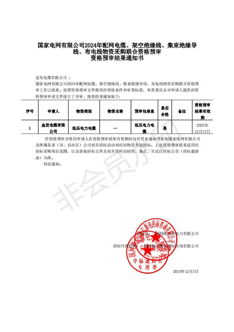 国网资格预审通知书</a>